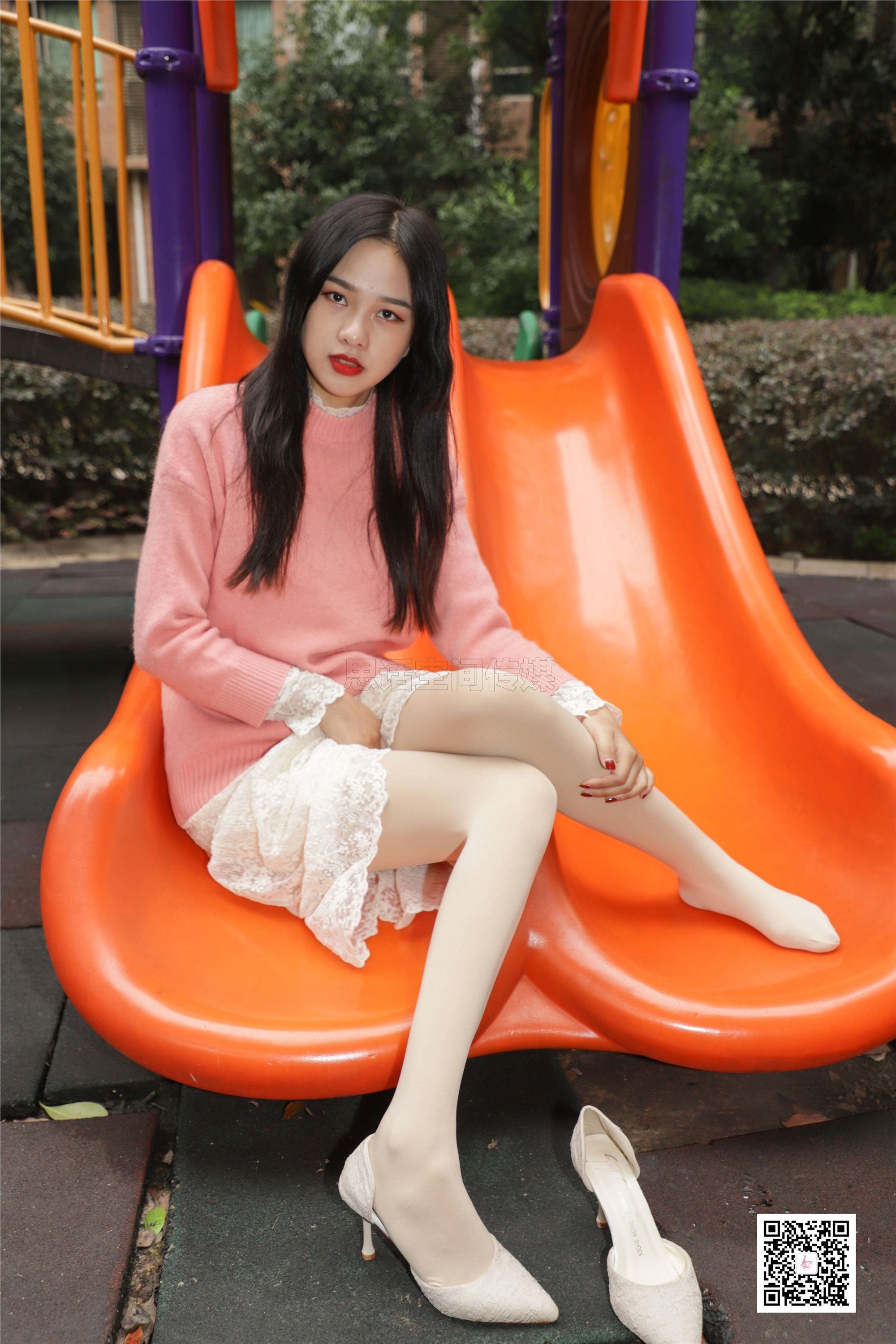 SiHua思话 SJ059 橙子 温柔浅口中跟高跟鞋